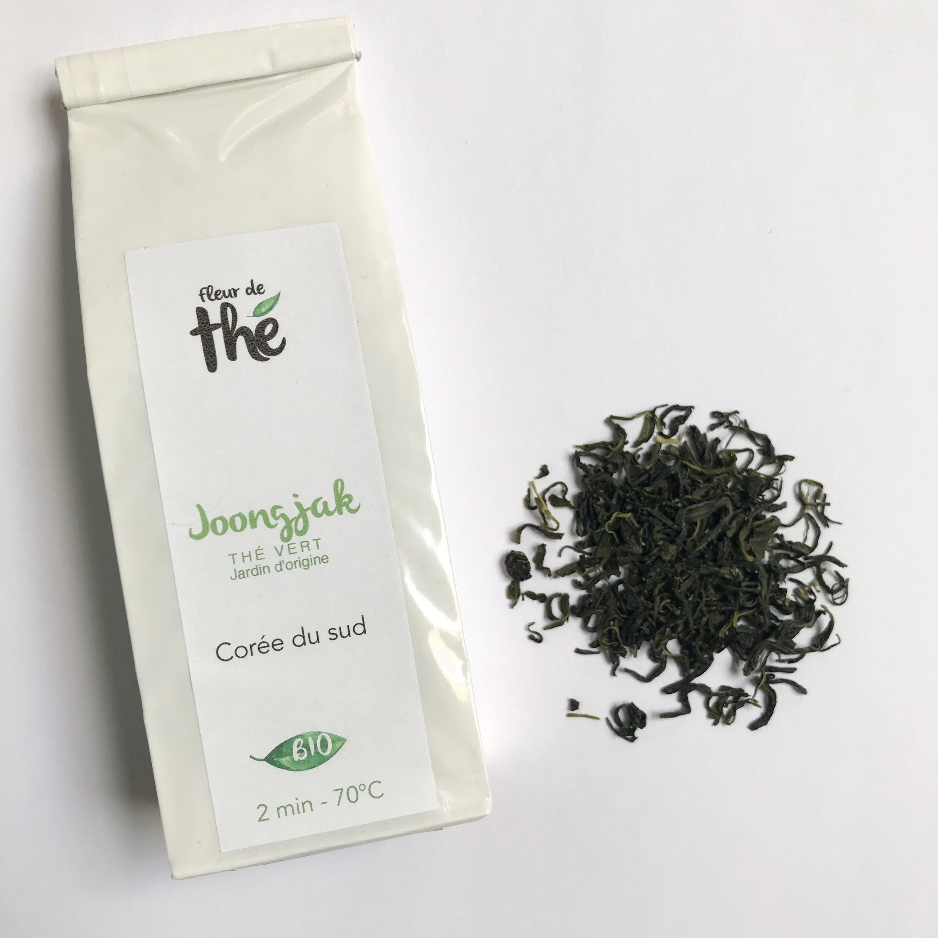 Thé vert de Corée - Fleur de Thé Boutique